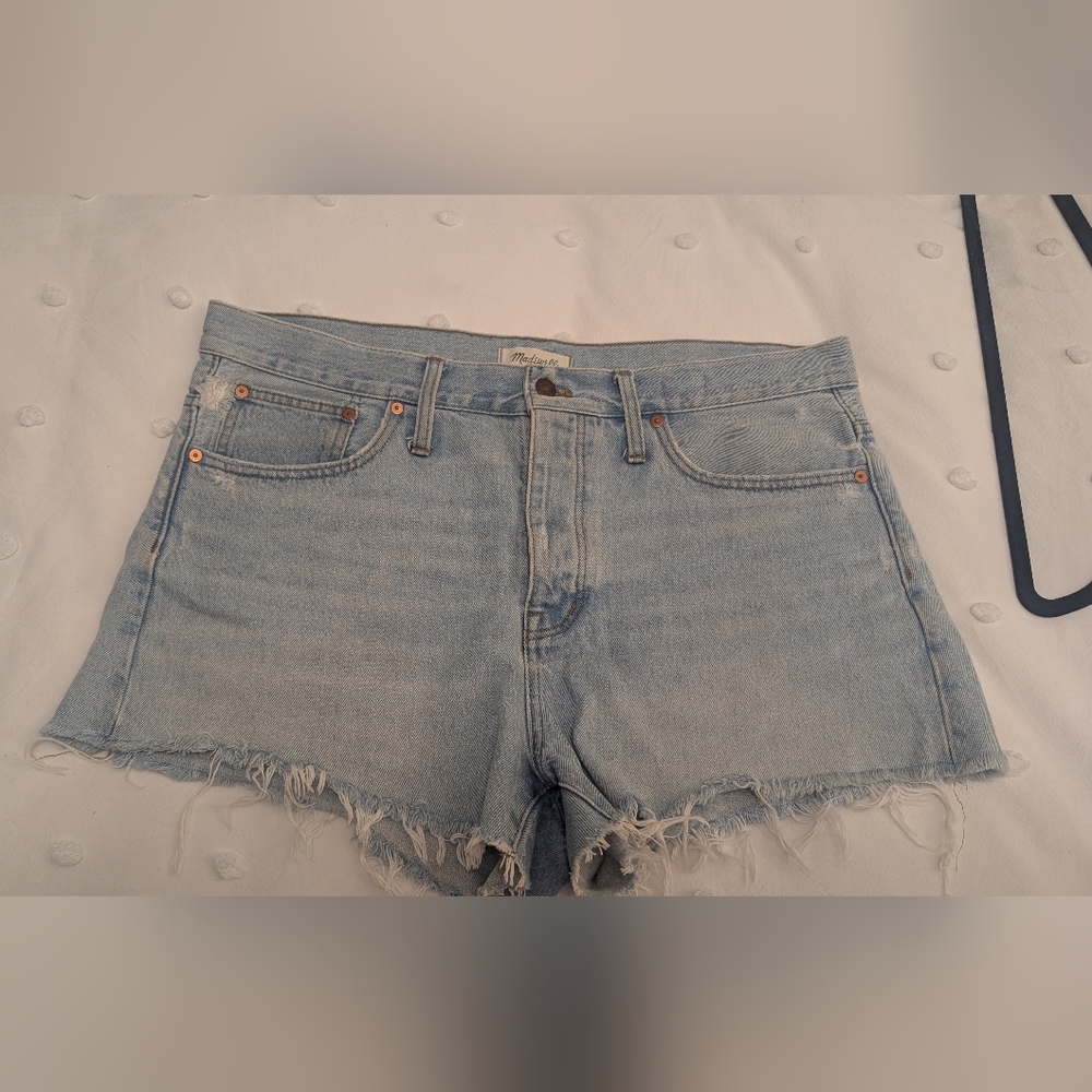 MADEWELL relaxed denim Shorts